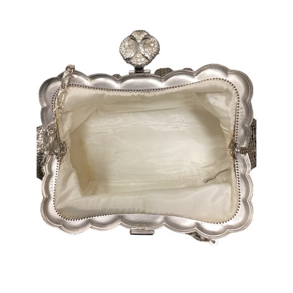 Gorgeous VTG Whiting & Davis Silver Mesh Bags Set - Purse And Coin Purse - Picture 4 of 10